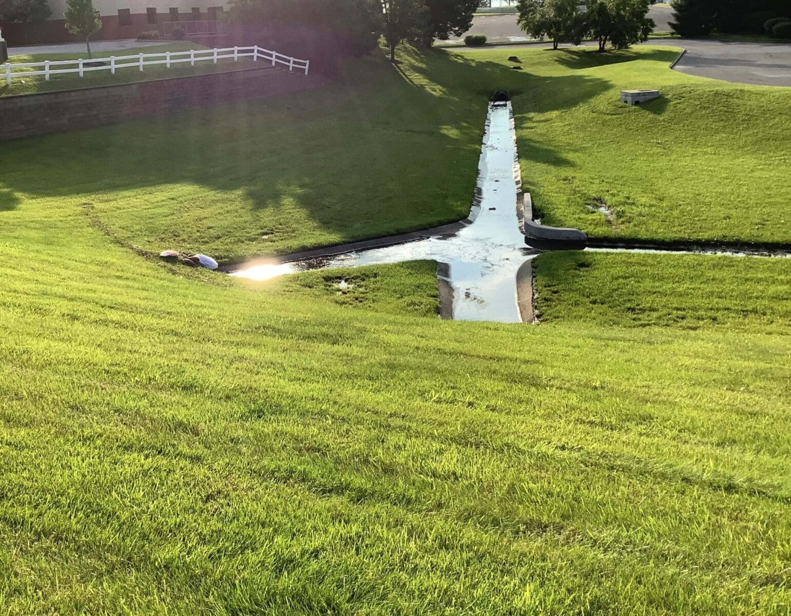 Rehabilitated Dry Detention Pond