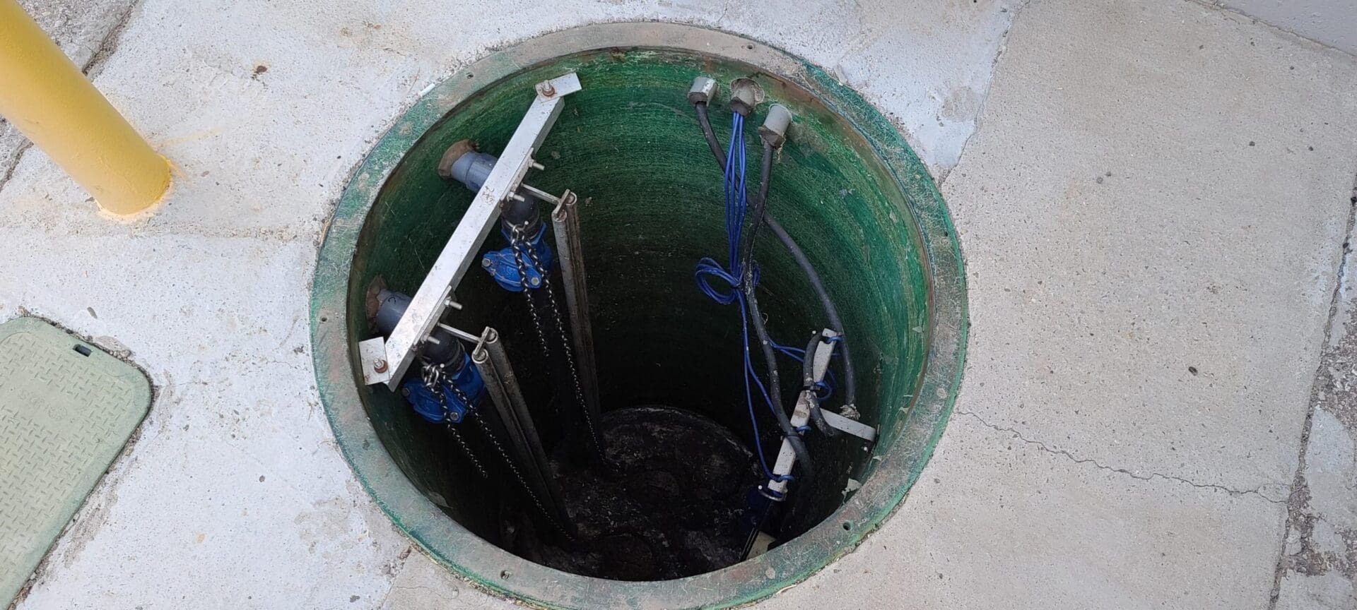 inside of a lift station