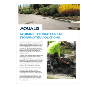 Avoiding the High Cost of Stormwater Violations - AQUALIS