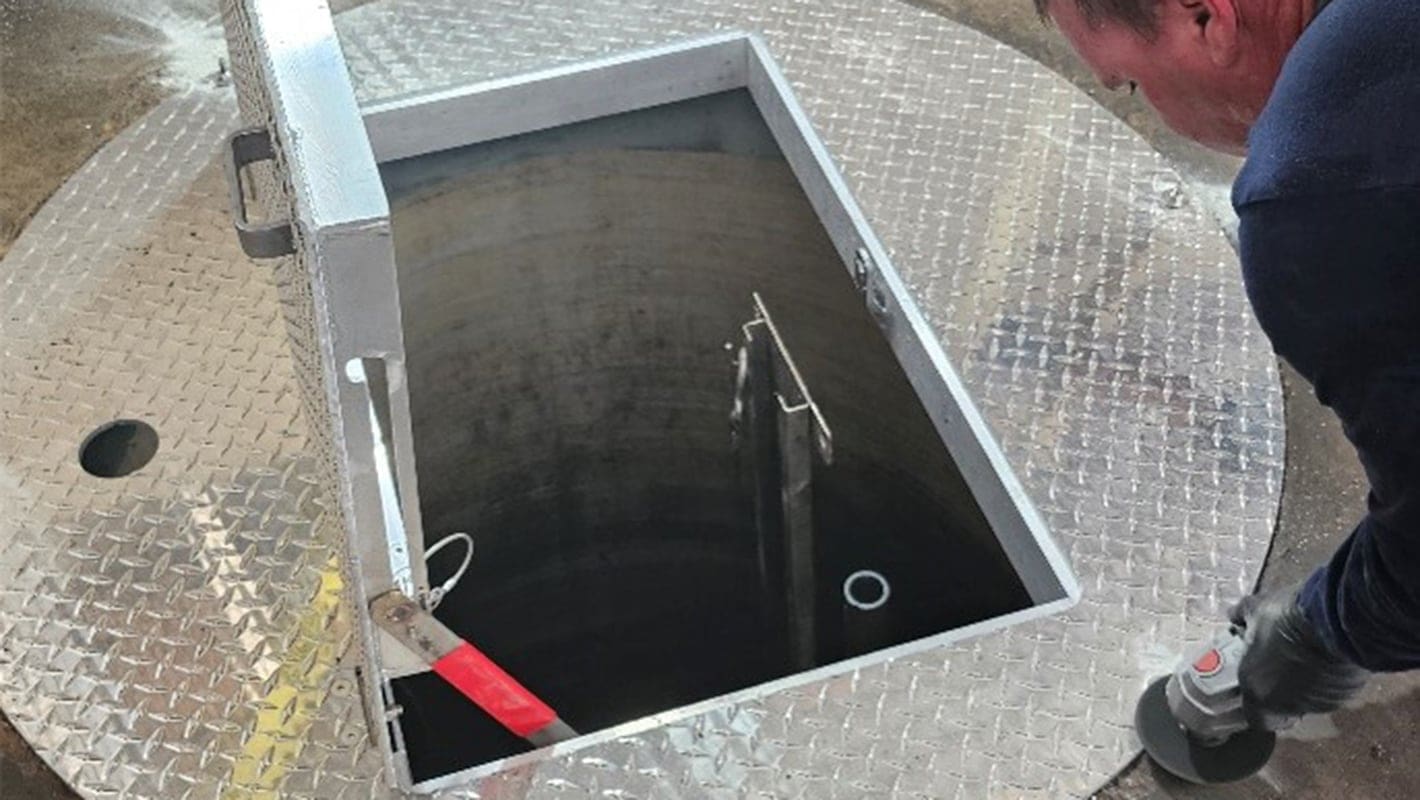 opening of a lift station