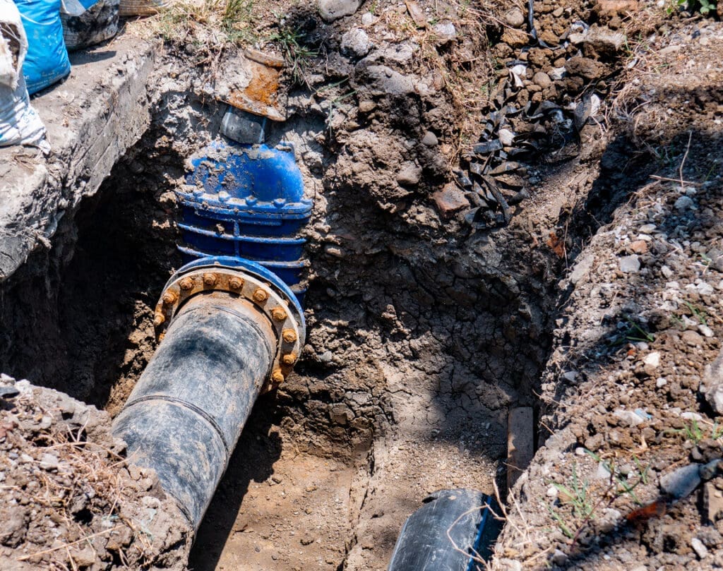 underground sewer system