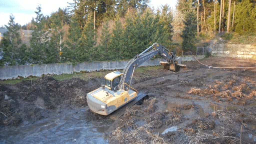 pond dredging