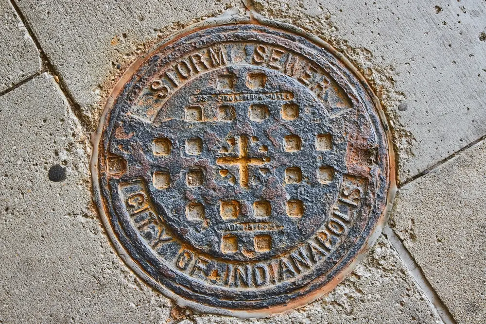 indianapolis storm sewer grate
