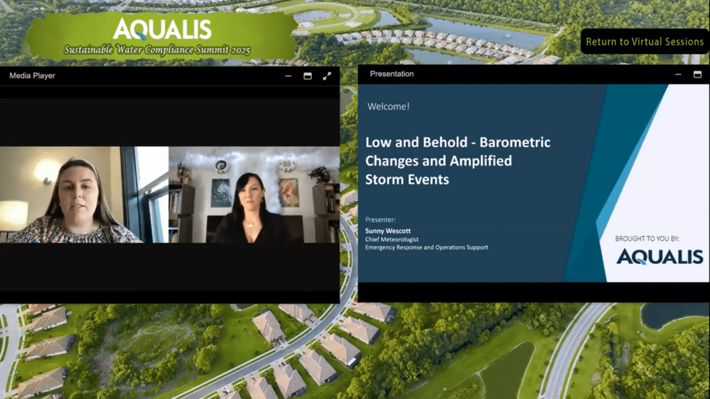 AQUALIS webinar -barometric changes and amplified storm events