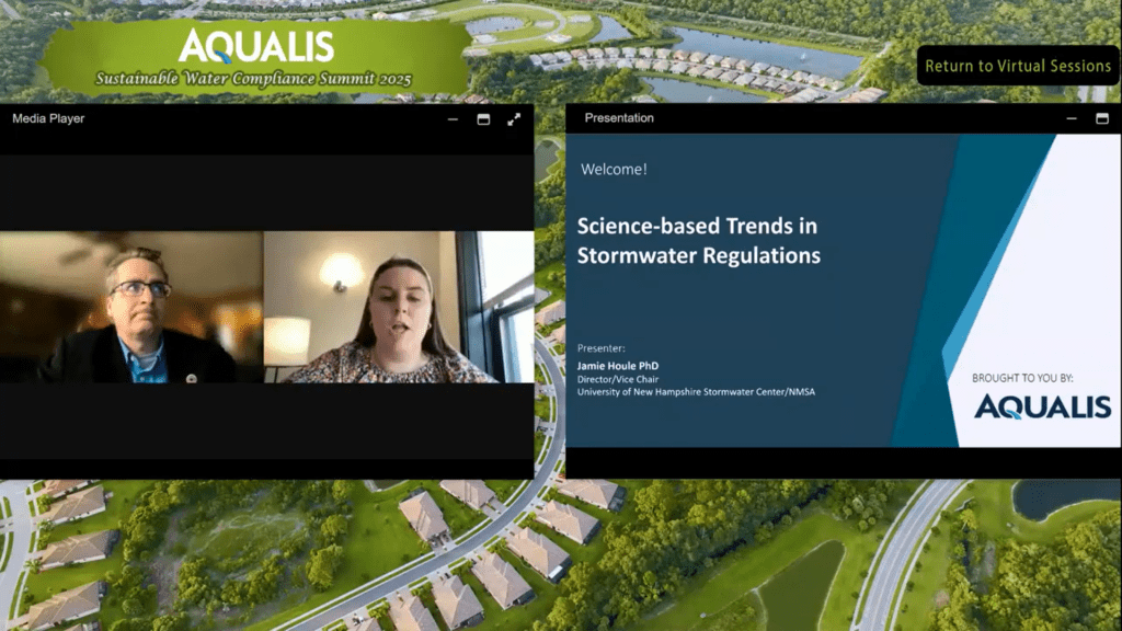 AQUALIS sustainable water compliance summit - science-based trends in stormwater regulations presentations