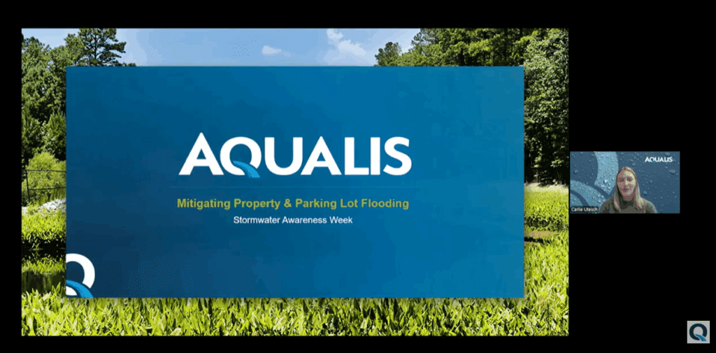 AQUALIS webinar screenshot