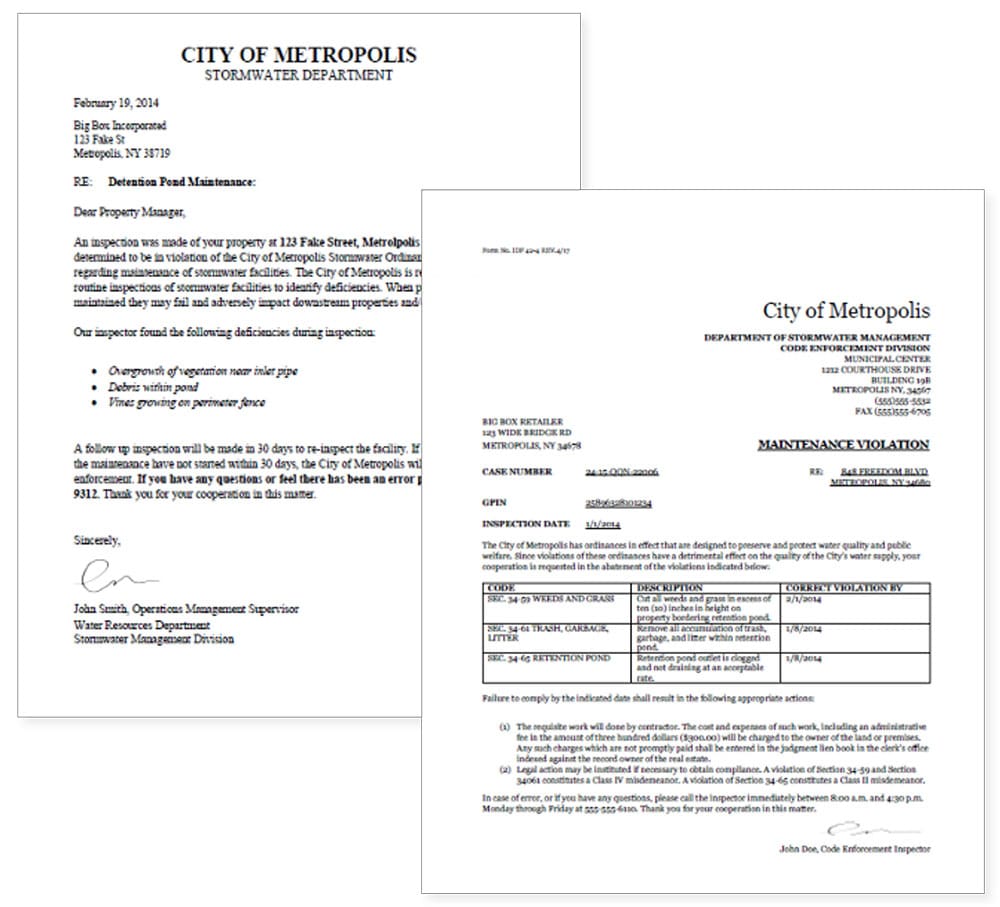 fictional NOV example