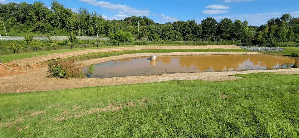 retention pond