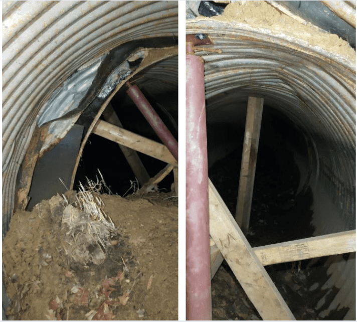 Internal reinforcement of pipe