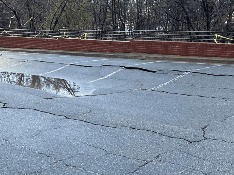 Parking Lot Sinkhole