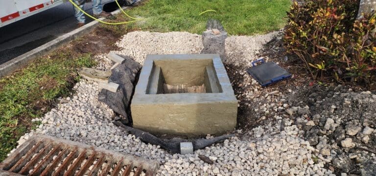 new catch basin structure