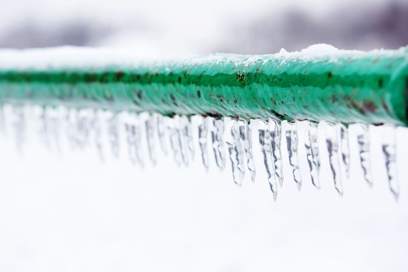 Frozen pipes during the freeze thaw cycle