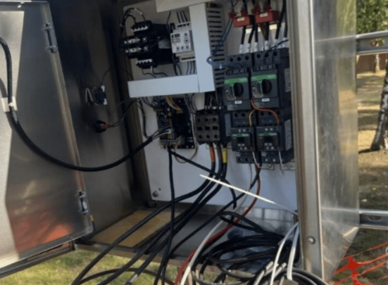 Installing new control panel