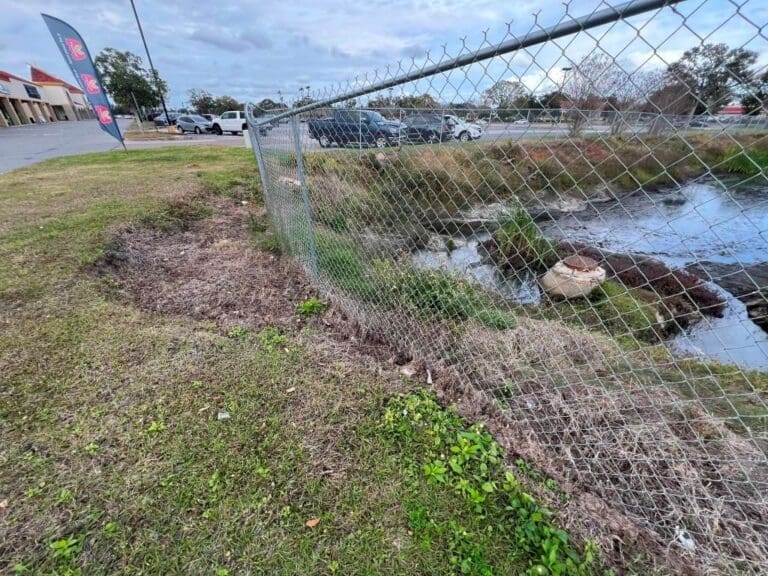 Pond Erosion